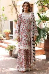 3-PC Unstitched Embroidered Lawn SLC27-06