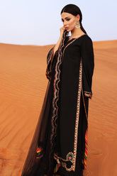 3-PC Embroidered Raw-Silk Suit CMA-5-109