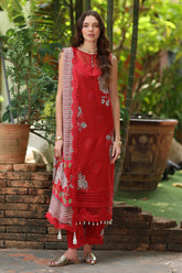 3-PC Unstitched Embroidered Lawn Collection RM6-07