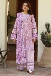 3-PC Unstitched Embroidered Lawn RN6-08