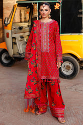 3-PC Unstitched Embroidered Lawn Collection CH6-03