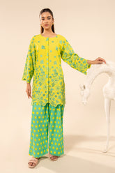 2-PC Printed Cotton Suit CNP-5-136Z