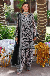 3-pc Unstitched Chiffon Collection VSL25-15