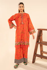 3-PC Embroidered cotton Suit CPM-5-090Z