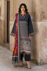 3-pc Unstitched Embroidered Staple DSCW5-01