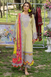 3-PC Unstitched Embroidered Lawn Collection CRN5-11