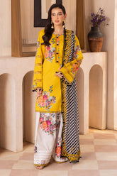 3-PC Embroidered Lawn Collection Suit CH6-12 P