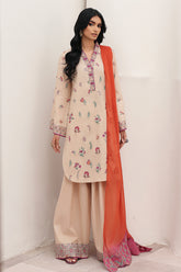 3-PC Stitched Embroidered Lawn Collection CNP-6-211