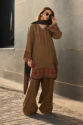 3-pc Unstitched Wool Shawl Collection PSW5-11