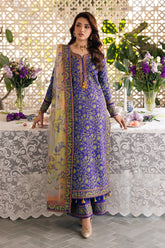 3-PC Unstitched Embroidered Lawn Collection ED6-04