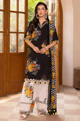 3-PC Unstitched Embroidered Lawn Collection CH6-07