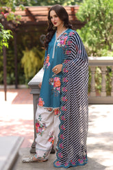 3-PC Unstitched Embroidered Lawn Collection CH6-11