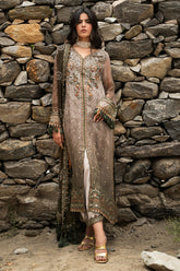 3-PC Unstitched Embroidered Chiffon Collection VSLW6-13