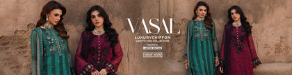 Vasal - Vol 6 Unstitched Luxury Chiffon