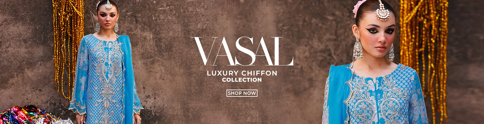 Vasal - Vol 3 Unstitched Luxury Chiffon