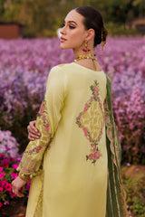3-PC Unstitched Embroidered Lawn Collection CZ5-06