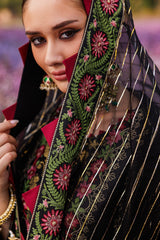 3-PC  Embroidered Lawn Collection Suit CZ5-03