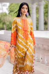 3-PC Stitched Embroidered Lawn Collection  AG6-06 P