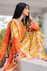 3-PC Stitched Embroidered Lawn Collection  AG6-06 P