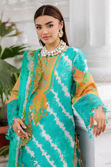 3-PC Unstitched Embroidered Lawn Collection AG6-07 A