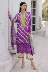 3-PC Unstitched Embroidered Lawn Collection AG6-05 A