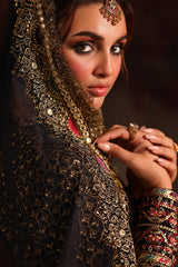 3-PC Embroidered Raw-Silk Suit CMA-5-05