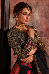 3-PC Embroidered Raw-Silk Suit CMA-5-05