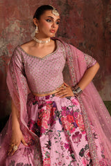 3-PC Embroidered Raw-Silk Suit CMA-5-03