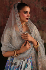 3-PC Embroidered Raw-Silk Suit CMA-5-04