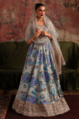 3-PC Embroidered Raw-Silk Suit CMA-5-04