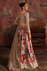 3-PC Embroidered Raw-Silk Suit CMA-5-06