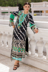 3-PC Unstitched Embroidered Lawn Collection AG6-03 A