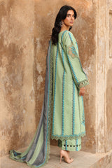 3-PC Embroidered Lawn Shirt with Embroidered Lawn Dupatta and Trouser DSCC4-11