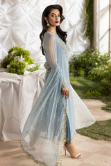 3-PC Embroidered Chiffon Suit CMA-5-100