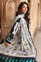 3-PC Embroidered Lawn Shirt with Embroidered Chiffon Dupatta and Trouser AK5-06