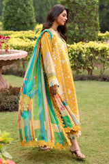 3-PC Unstitched Embroidered Lawn Collection CRB5-06