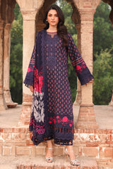 3-PC Embroidered Lawn Shirt with Embroidered Chiffon Dupatta and Trouser DSCC4-21