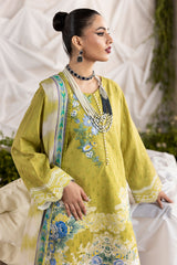 3-PC Stitched Chikankari Lawn Collection CMA-6-125