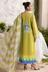 3-PC Stitched Chikankari Lawn Collection CMA-6-125
