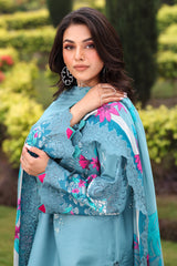 3-PC Unstitched Embroidered Lawn Collection CRB5-03