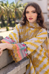 3-PC Unstitched Embroidered Lawn Collection AG5-04