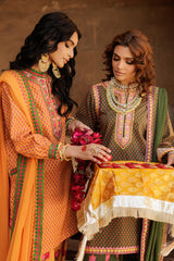 3-PC Embroidered Lawn Suit CNP-5-40A