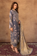 3-PC Unstitched Embroidered Lawn Collection CRN5-22