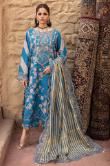 3-PC Unstitched Embroidered Lawn Collection CRN5-17