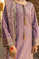 3-PC Embroidered Raw-Silk Suit CMA-5-02