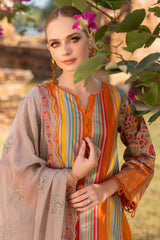 3-PC Unstitched Lawn Collection PM5-04