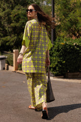 2-PC Printed Cotton Suit CPM-5-018