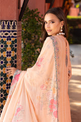 3-PC Unstitched Embroidered Lawn Collection SN5-03