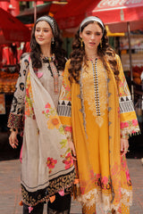 3-PC Unstitched Embroidered Lawn Collection CRB5-15