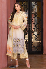 3-PC Unstitched Embroidered Lawn Collection SN5-06